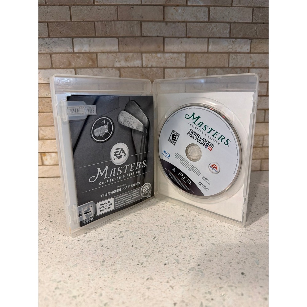 Tiger Woods Masters Collector‎ Edition PS3 Video Game - Picture 3 of 3
